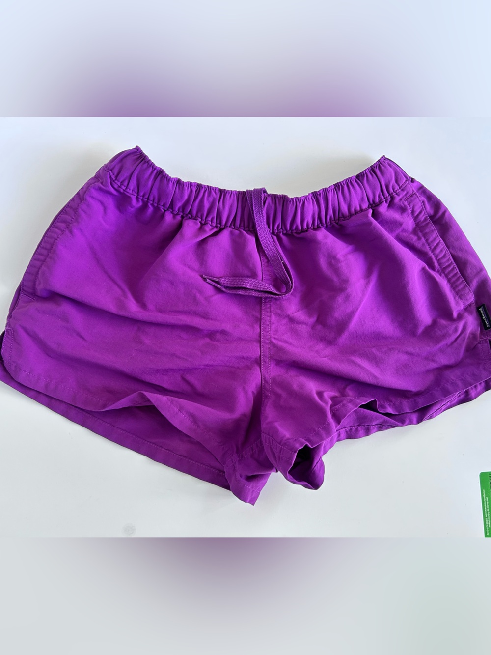 Patagonia Women's plum Purple Athletic Shorts Barely Baggies XS